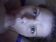 Sitting on my wifes face and ramming my cock down her gullet